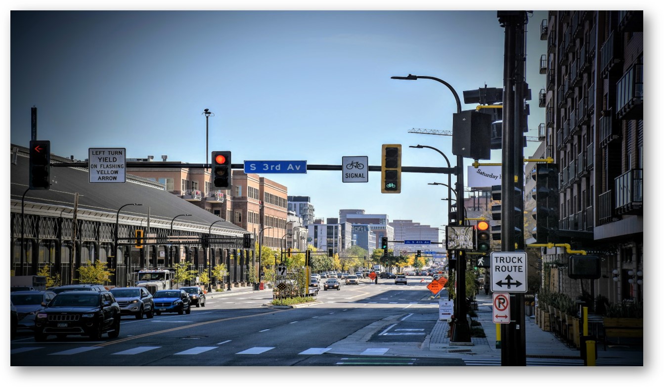 Dedicated space for bicycle travel