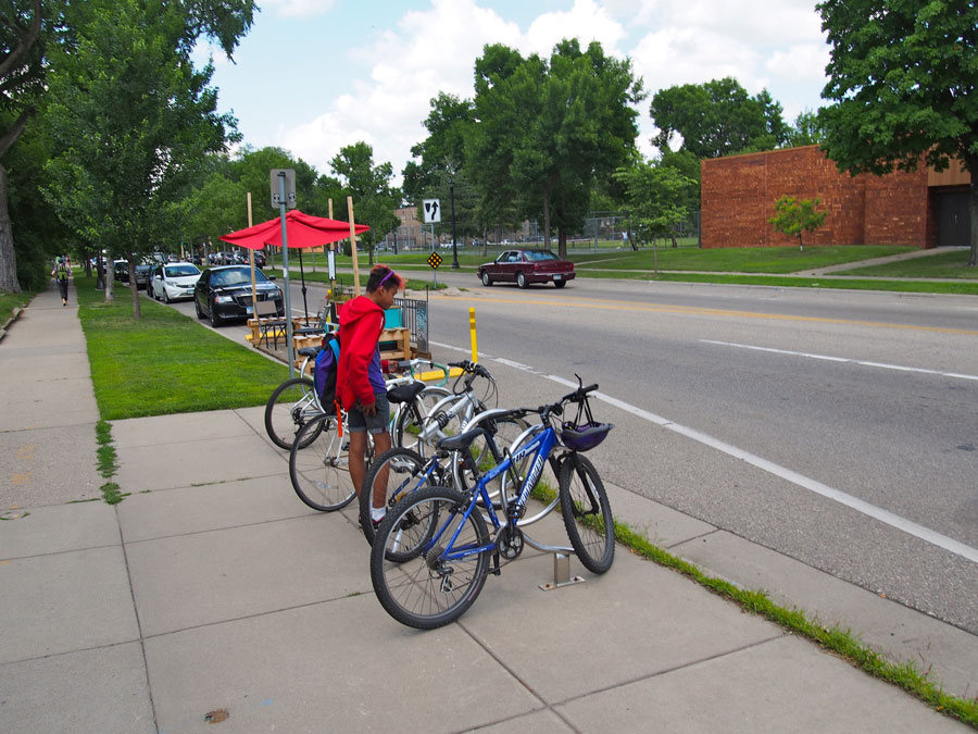 A County road in Minneapolis that was redesigned to better fit local context